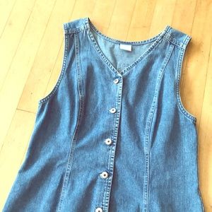 LAST CHANCE! Vintage Denim Dress